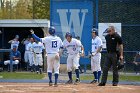Baseball vs MIT  Wheaton College Baseball vs MIT during quarter final game of the NEWMAC Championship hosted by Wheaton. - (Photo by Keith Nordstrom) : Wheaton, baseball, NEWMAC